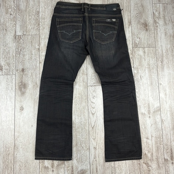 David Bitton Buffalo King Slim Boot Jeans 36/34 - Picture 7 of 7
